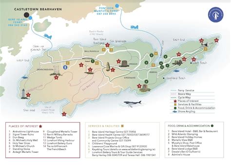 Map of Bere Island - Bere Island