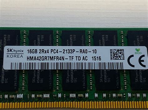 Sk Hynix Gb Rx Pc P Ecc Registered V Rdimm Hma Gr Mfr N Tf