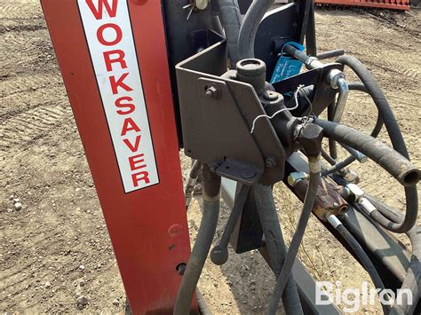 Worksaver Post Pounder Skid Steer Attachment Bigiron Auctions