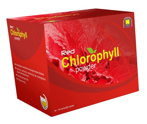 Red Chlorophyll Powder Toko Online Produk Nasa