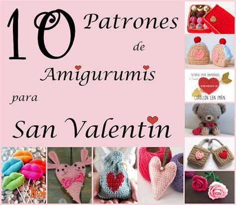 10 Patrones de Amigurumis para San Valentín Arte Friki