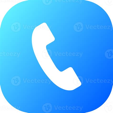 Phone Call Icon In Flat Design Style Telephone Signs Illustration