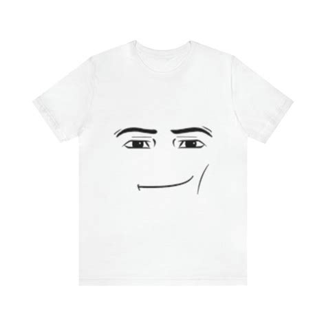 Roblox Man Face Shirt - Etsy