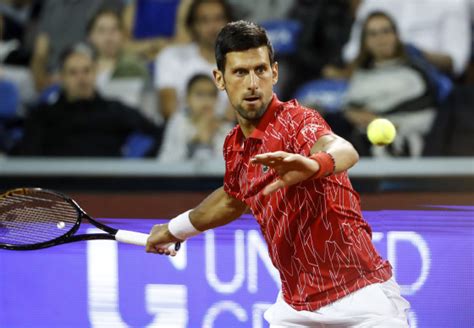 Top Ranked Tennis Star Novak Djokovic Tests Positive For The Coronavirus