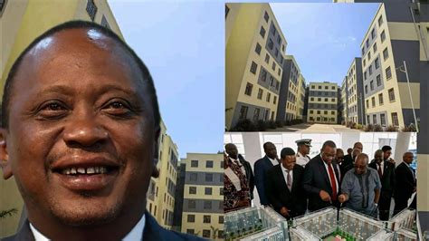 Kenyans Still Wonder How Uhuru Managed To Complete This Housing Project