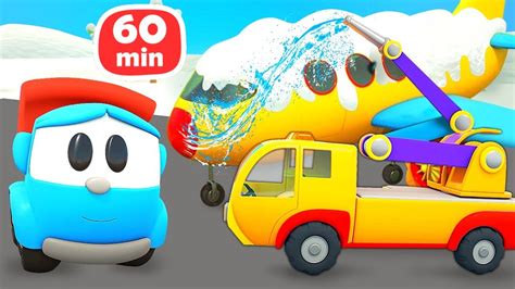 Car Cartoons Full Episodes And Street Vehicles Cartoon For Kids Leo The