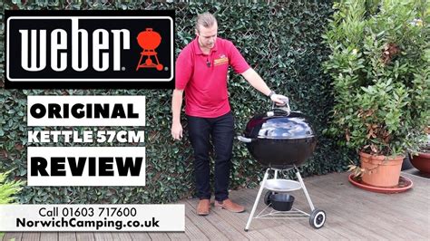 Weber Original Kettle 57cm Charcoal BBQ Grill Review YouTube