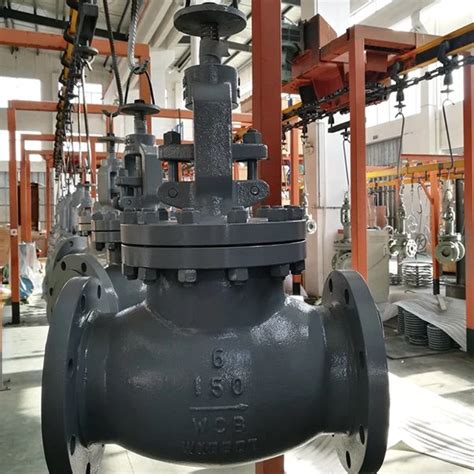 API DN15 DN400 Manual Cast Steel Flanged Straight Globe Valve Swagelok