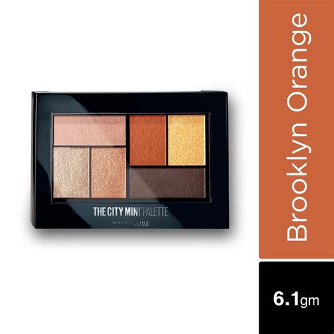 Buy Maybelline New York City Mini Palette Brooklyn Orange 6 1g