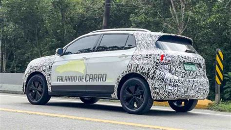 Vw Taigun Facelift Spied Testing Updated Front Profile