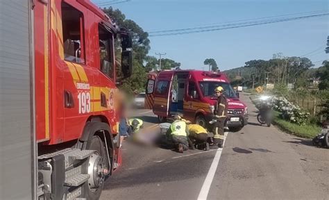 Acidente Causou Fratura Exposta Em Motociclista O Jornaleiro