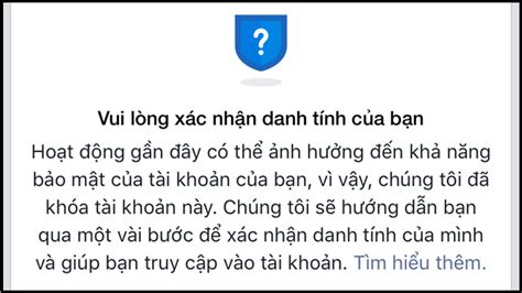 Hướng dẫn xác minh danh tính Facebook đơn giản nhanh chóng