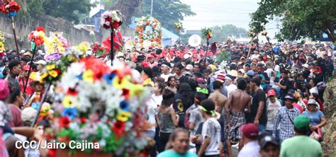 Santo Domingo de Guzmán inicia su peregrinación hacia Managua