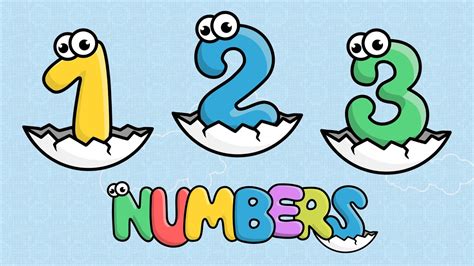 Numbers song - Practice To Count from 1 to 10 with Eggie - The surprise ...