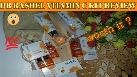 Dr rashel Vitamin C Full kit Review - Vitamin Rush