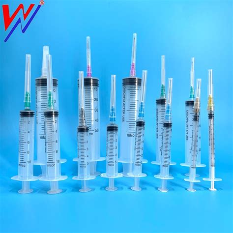 Medical Sterile Disposable Plastic Luer Lock Luer Slip Syringe