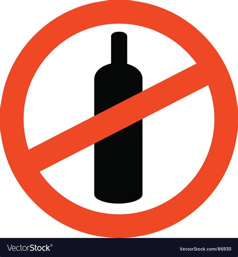 Alcohol Prohibition Signs