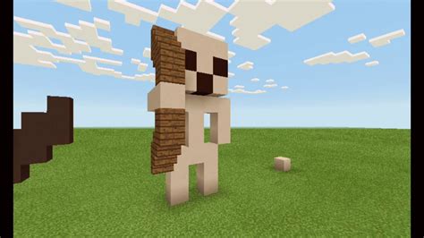 Minecraft Como Fazer Uma Pequena Estatua De Um Esqueleto No Minecraft