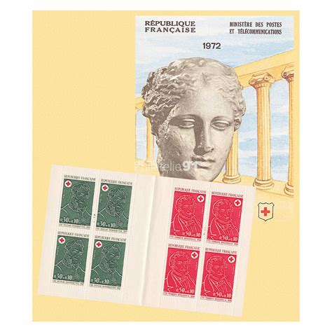 Carnet Croix Rouge N Ann E Collection Timbres France