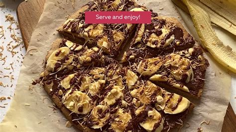 Nutella Pizza Banana Dessert Pizza Youtube