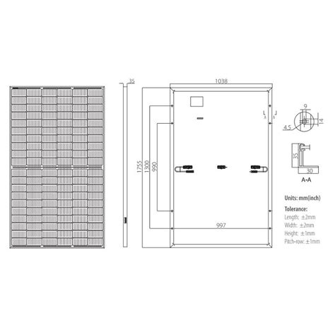 Pannello Solare Fotovoltaico 375W LONGI Monocristallino Cornice Nera