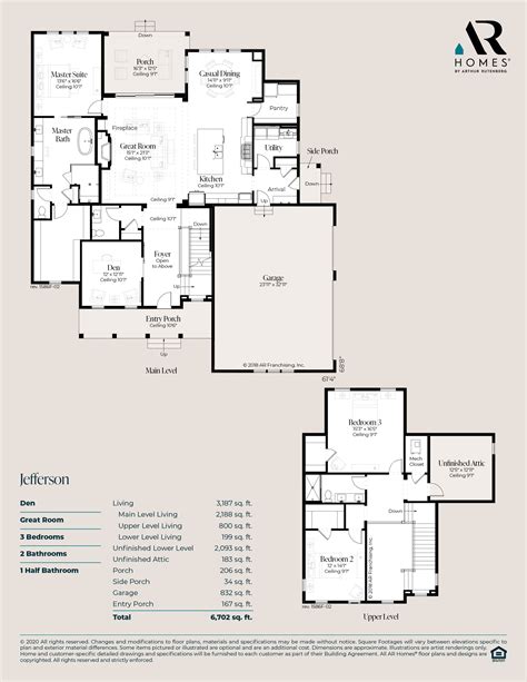 The Jefferson Plan Ar Homes® By Arthur Rutenberg