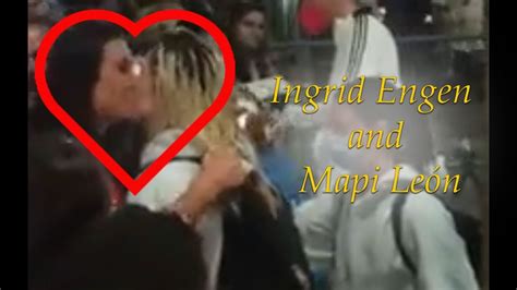 Ingrid Engen and Mapi León KISS YouTube