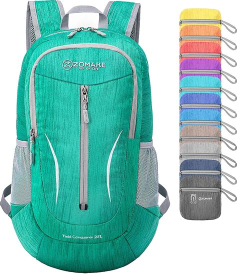 Amazon ZOMAKE 25L Ultra Lightweight Packable Backpack Foldable