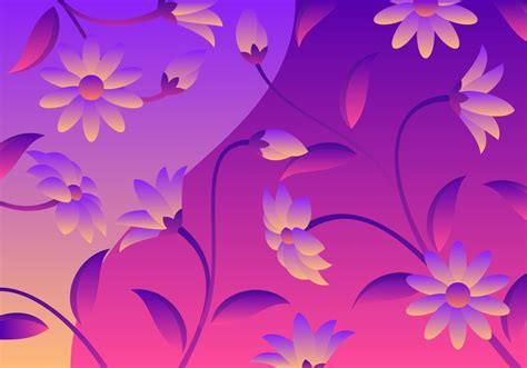 Flower Background Vector 347491 Vector Art at Vecteezy