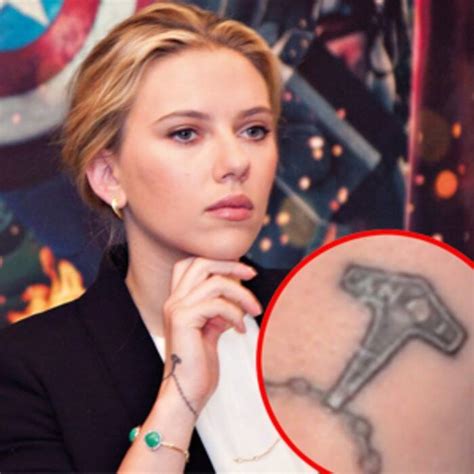 All Of Scarlett Johansson’s Tattoos: See Pics | IWMBuzz