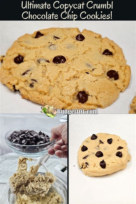 The Ultimate Copycat Crumbl Chocolate Chip Cookie Recipe By Budget101