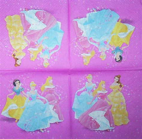 Disney Princess Serviette Susipuppis Serviettenwelt De