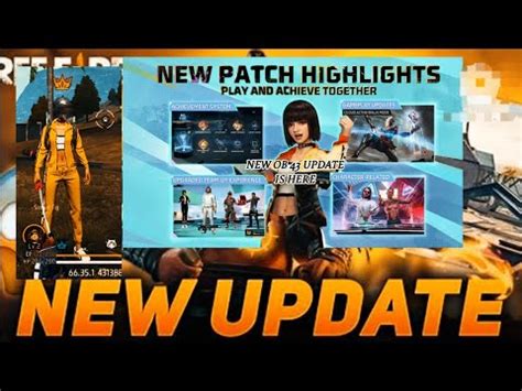 FREE FIRE OB 43 UPDATE MAJOR CHANGES NEW MAP NEW CHRACTERS FREE