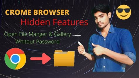 Google Crome Hidden Trick Open Gallery And File Manger Whiout