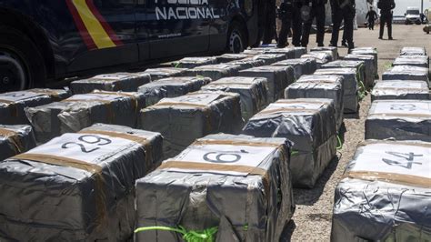 La Policía Nacional Incauta El Primer Gran Alijo Del Año En Galicia 500 Kilos De Coca Que