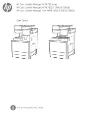 Hp Color Laserjet Managed Mfp E Dn Manual