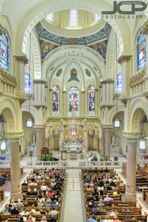 Inside Sacred Heart Church Tampa Florida Wedding HDR — Jason Collin ...