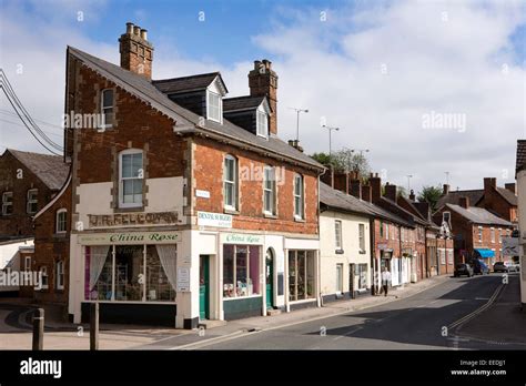 UK, England, Wiltshire, Pewsey, High Street Stock Photo, Royalty Free ...