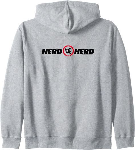 Chuck Nerd Herd Logo Kapuzenjacke Amazon De Fashion