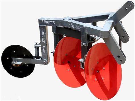 Mild Steel New Vikas Reversible Disc Plough X Folding Discs