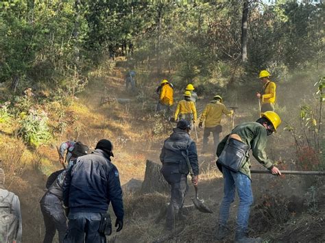 La Jornada Edomex Combate Incendios Forestales Con Acciones