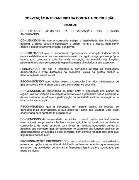 PDF CONVENÇÃO INTERAMERICANA CONTRA A PDF fileCONVENÇÃO