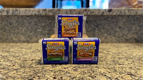 New Kraft Singles Flavors Review: An Intriguing And Tasty Trio That ...