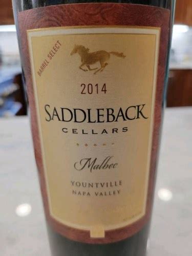 Saddleback Barrel Select Malbec Vivino Us