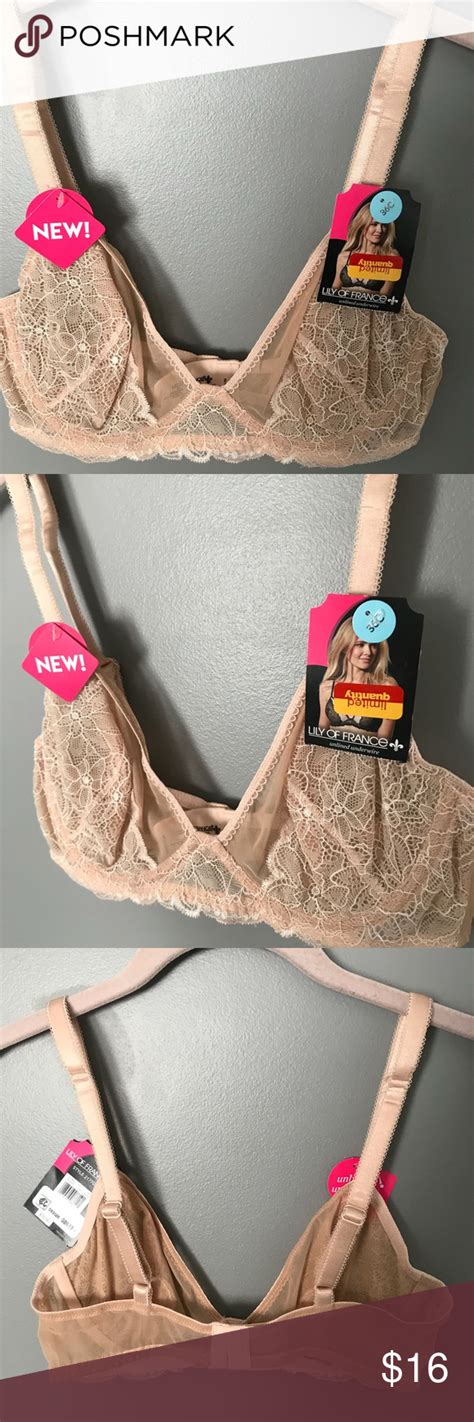 Nwt Lily Of France Unlined Underwire Bra Underwire Bra Bra Brands