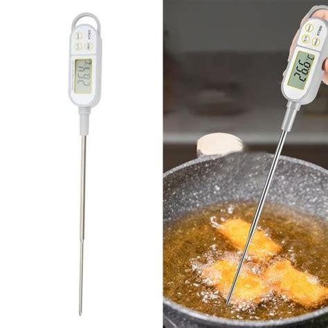 XIJ thermomètre à viande Thermomètre Alimentaire IPX6 Thermomètre de