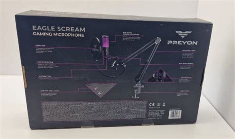 Mikrofon Preyon Usb Eagle Scream Pes B Pojemno Ciowy Komplet L