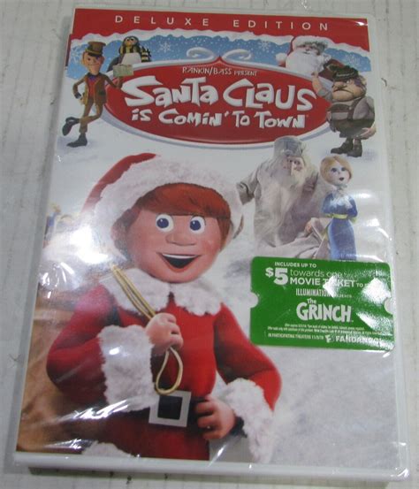 Santa Claus Is Comin To Town Dvd Movie No Slipcover 191329069356 Ebay