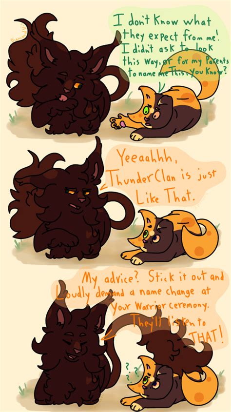 Thunderclan Name Angst With Moonkit And Her Weird Uncle Vic Does Battlecats On Tumblr