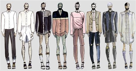 Mens Fashion Sketches at PaintingValley.com | Explore collection of Mens Fashion Sketches